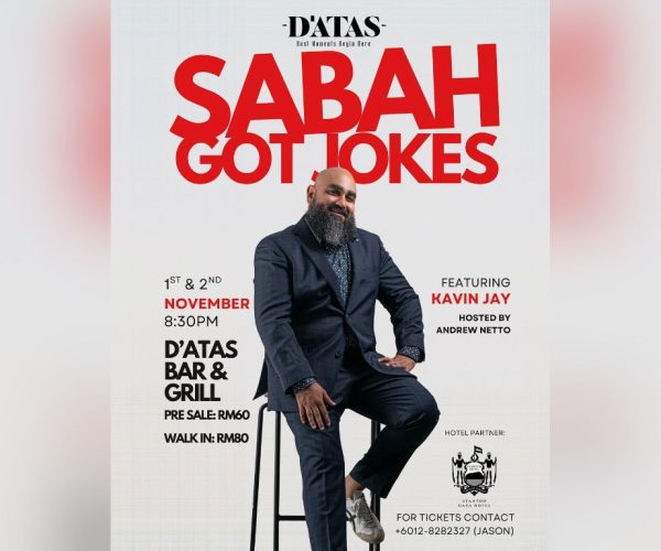 Sabah Got Jokes is back in KK with stand-up comedian Kavin Jay